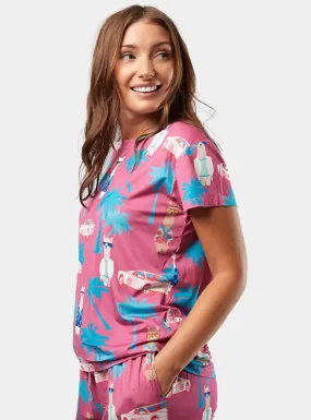 Miami Vice Alpacas T-Shirt Pyjama Trouser Set