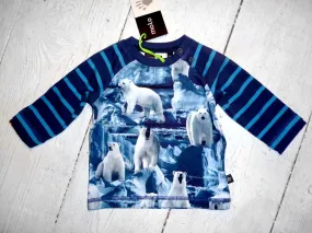 Molo Shirt 'Elton' Icy Bears