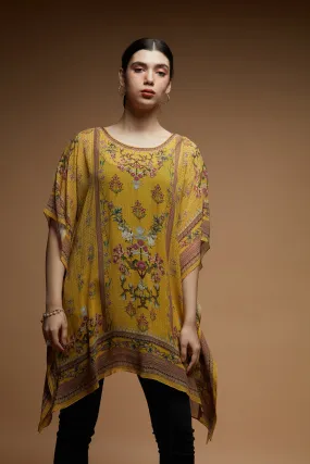 Mustard Color Short Farasha