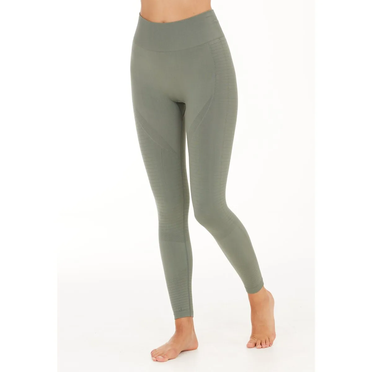 Nagar W Seamless Tights - Smoked Sage