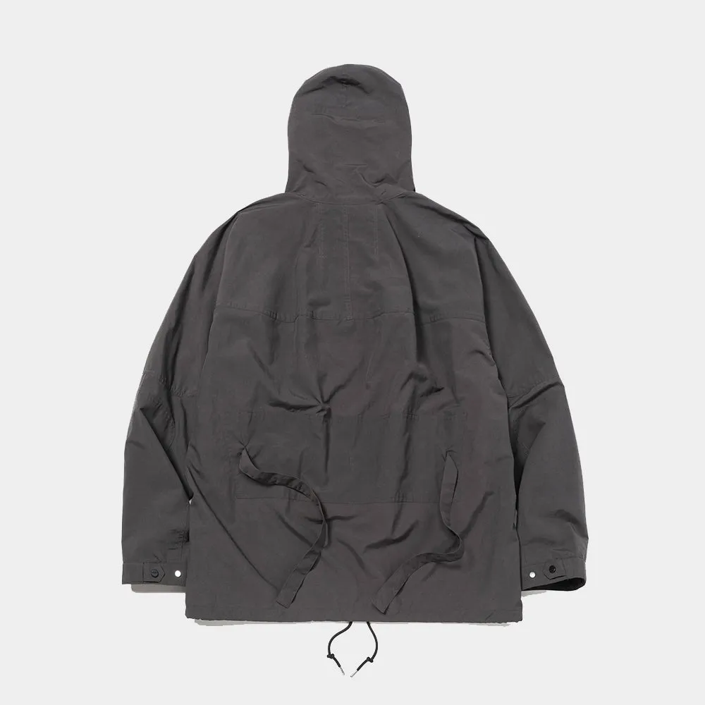 Neutral Hooded Blouson (Charcoal) / MW-SH24202