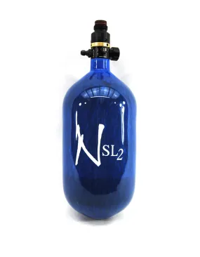 Ninja SL2 77ci 4500psi HPA Tank Blue - Pro V2 Regulator