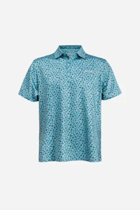 Old Row Western Polo in Green