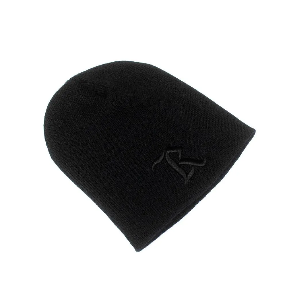 Original Classic 'R' Short Beanie [BLACK X BLACK]