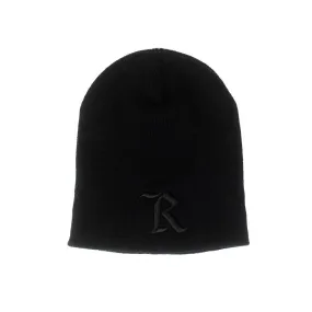 Original Classic 'R' Short Beanie [BLACK X BLACK]
