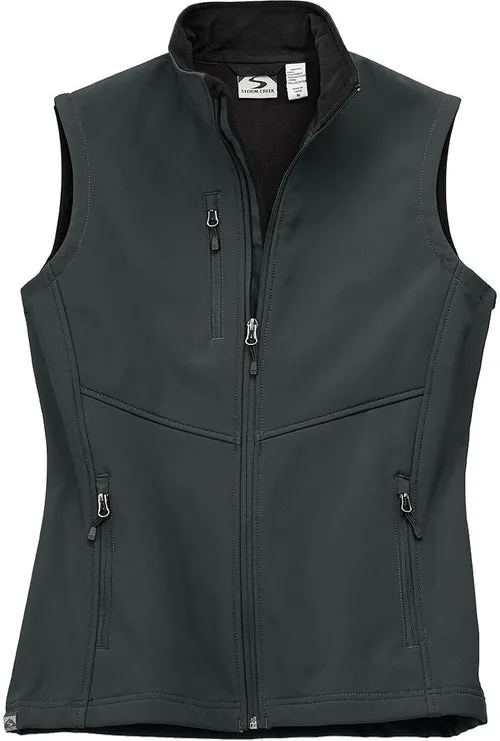 OUTLET-Storm Creek Ladies Trailblazer High-Stretch Fleece-Lined Softshell Vest