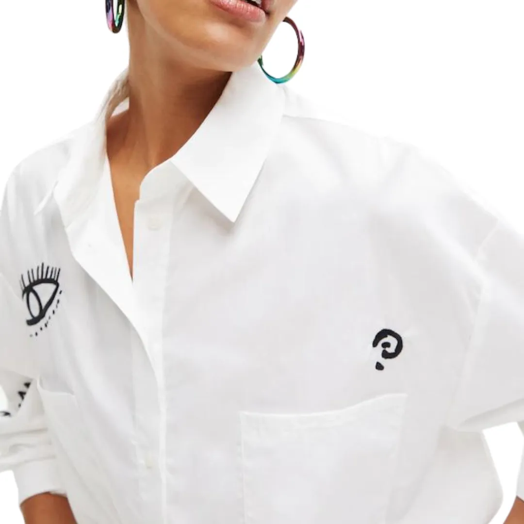 Oversize Shirt with Fantasy Art