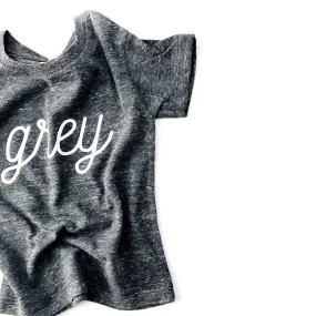 Personalized Name Shirt - CHARCOAL