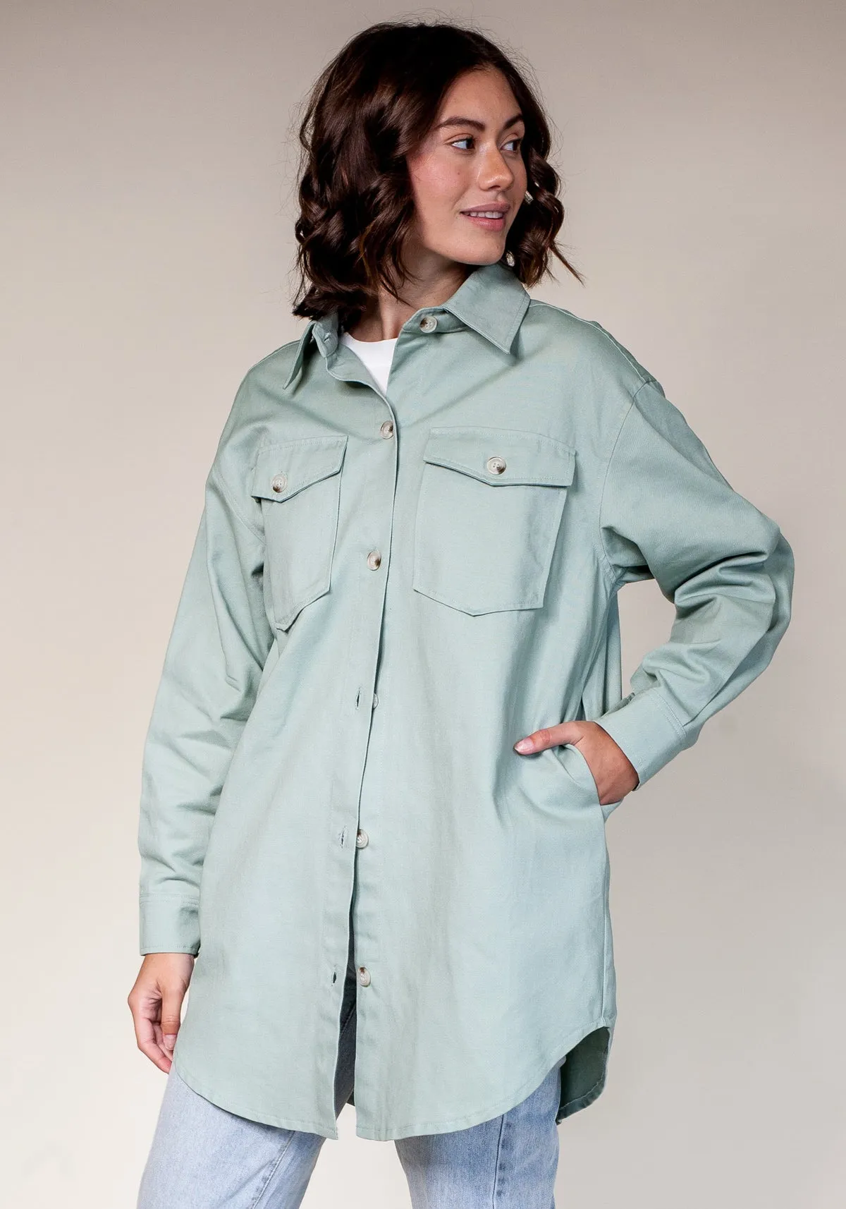 Pink Martini Twill & Shack | Light Green