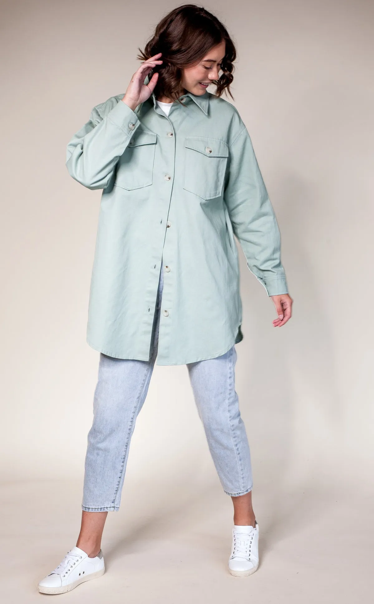 Pink Martini Twill & Shack | Light Green
