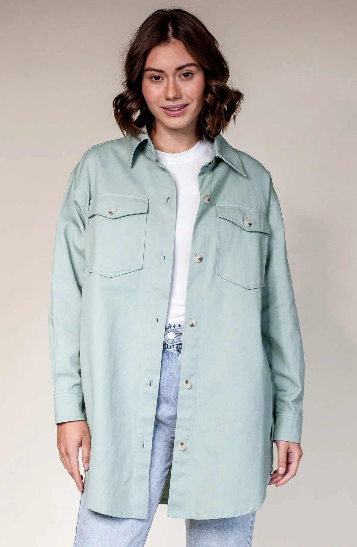 Pink Martini Twill & Shack | Light Green