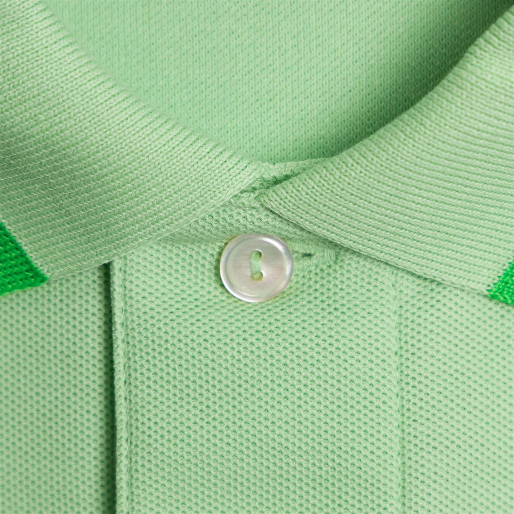 Pisani Pique Fashion Polo Icy Mint - SS23
