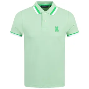 Pisani Pique Fashion Polo Icy Mint - SS23