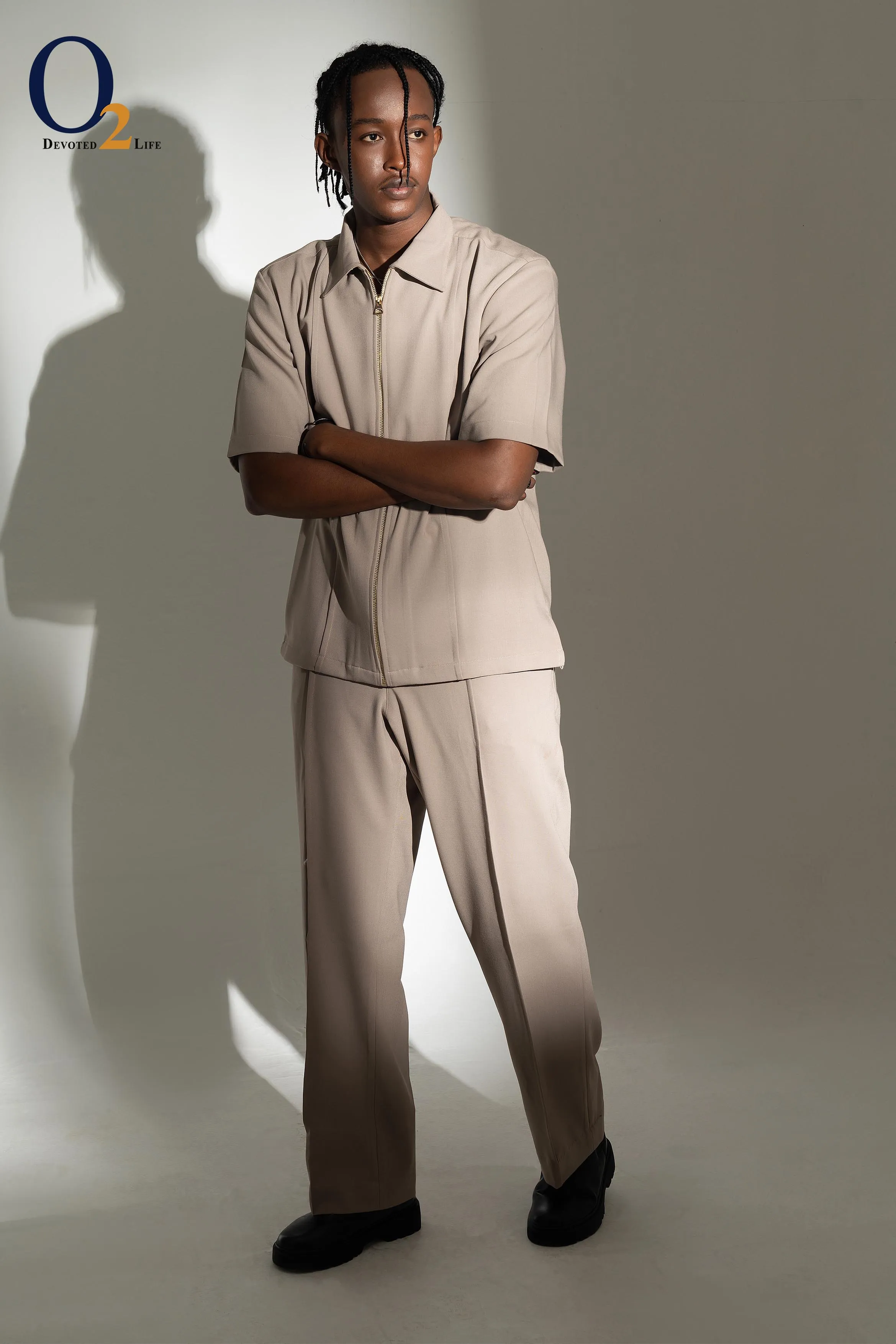 Pleat Oversized Shirt