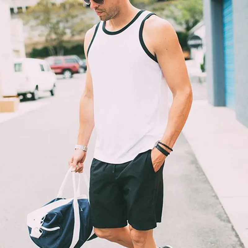 Quick-Drying Loose Sleeveless Waistcoat Men's Tops