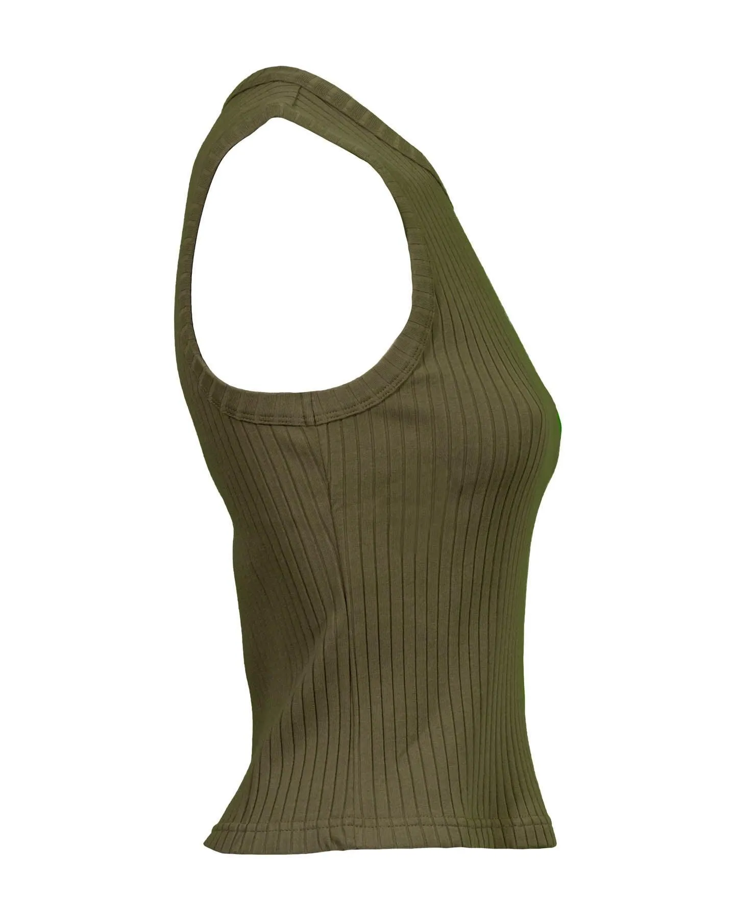 Racer Tank Top Olive
