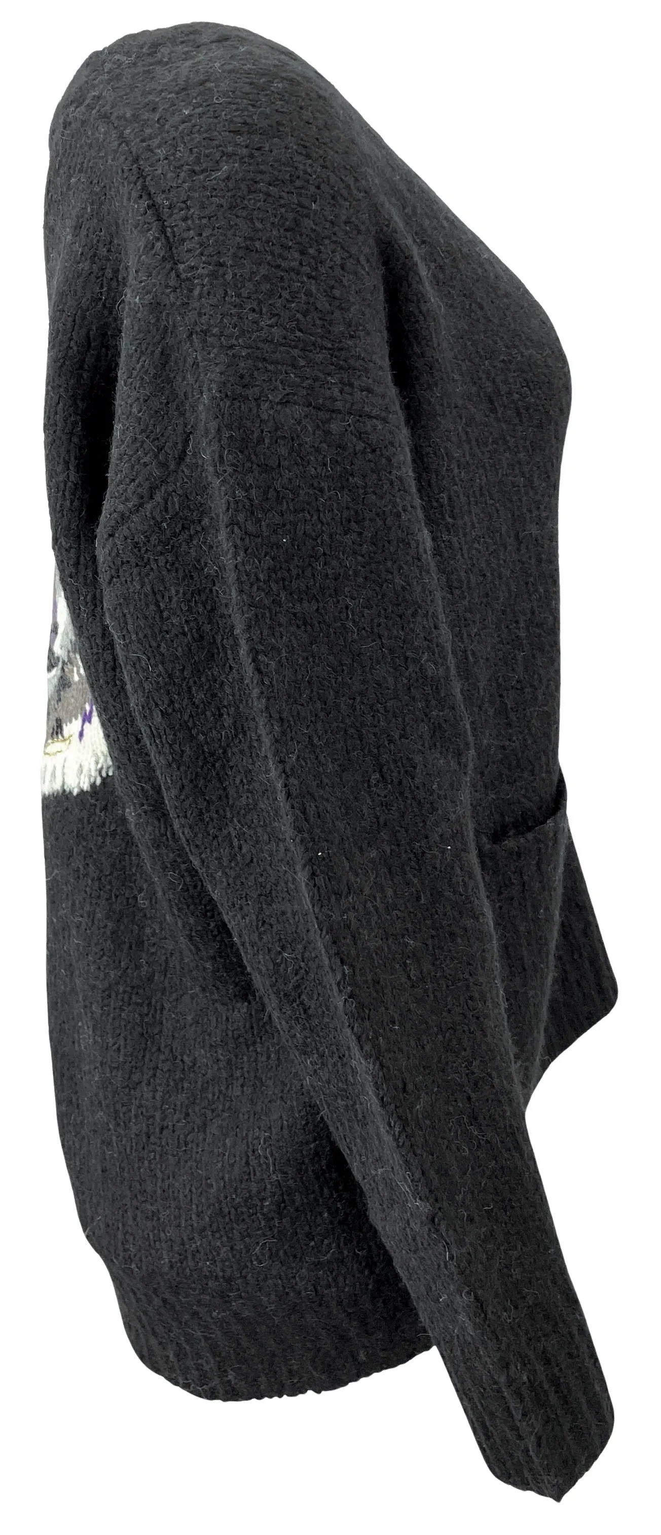 Raquel Allegra Billy Cardigan in Black