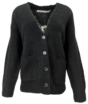 Raquel Allegra Billy Cardigan in Black