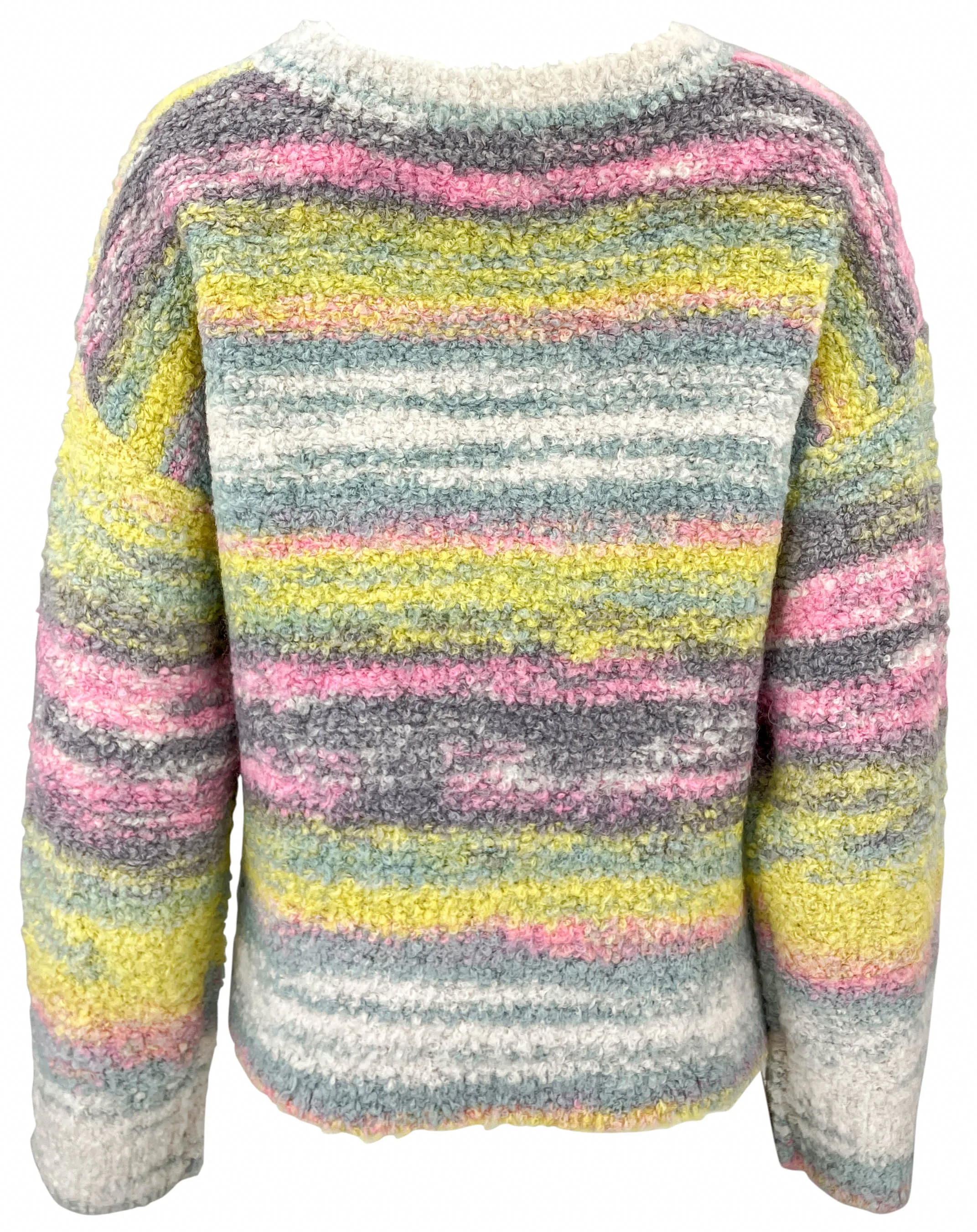 Raquel Allegra Magnolia Pullover in Confetti Yellow