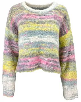 Raquel Allegra Magnolia Pullover in Confetti Yellow