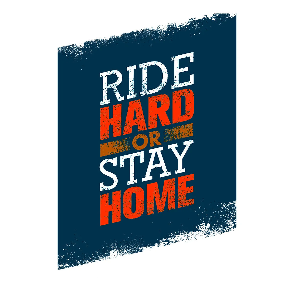 Ride Hard Or Ride Home Bike Motivation Quote Tank Top
