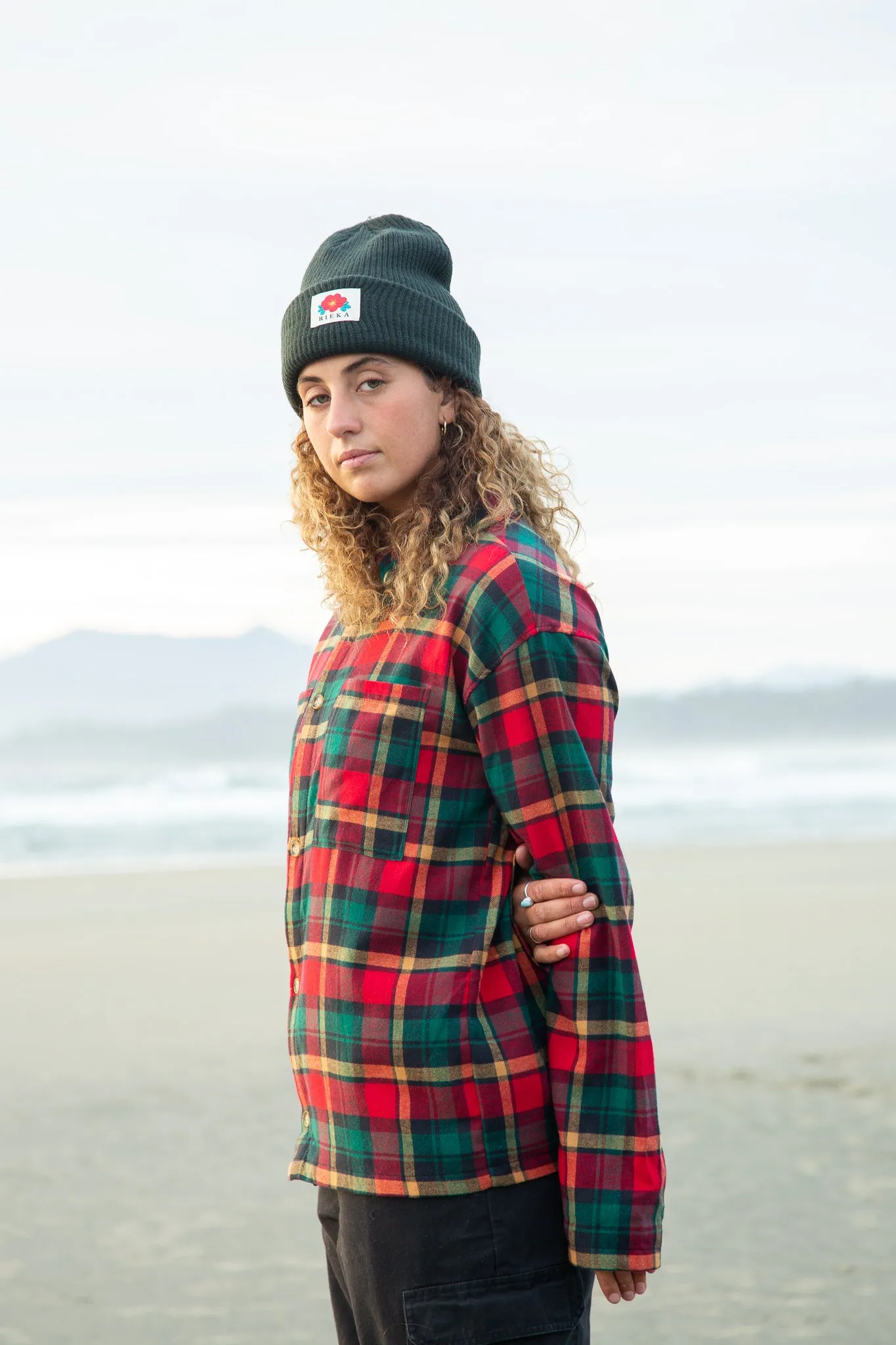 Rieka plaid overshirt