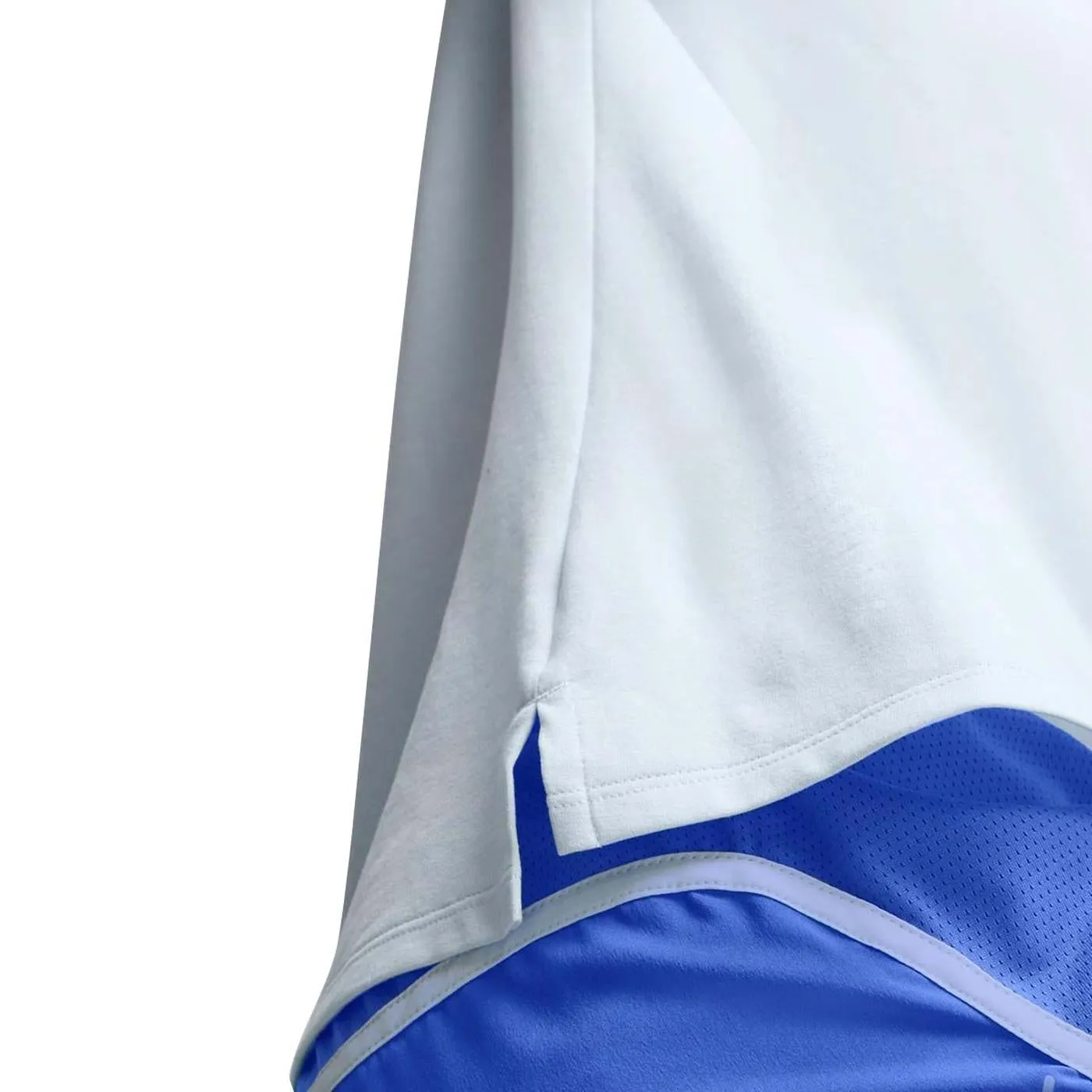 RUN FAVORITE HEATHER SS TEE W Icy Blue H