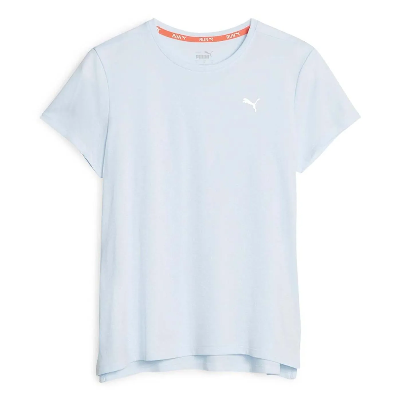 RUN FAVORITE HEATHER SS TEE W Icy Blue H
