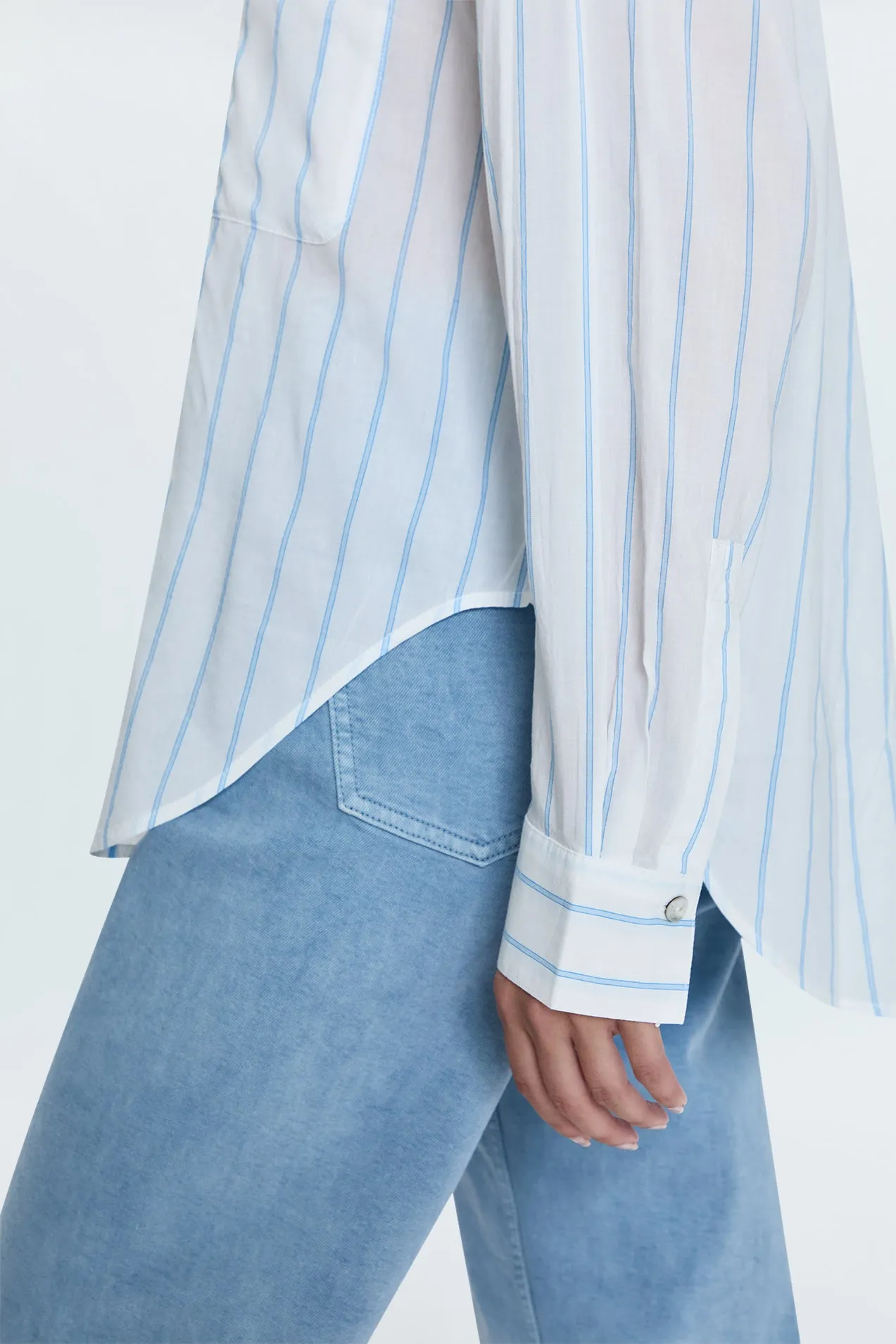 Samantha Shirt - Frost Stripe