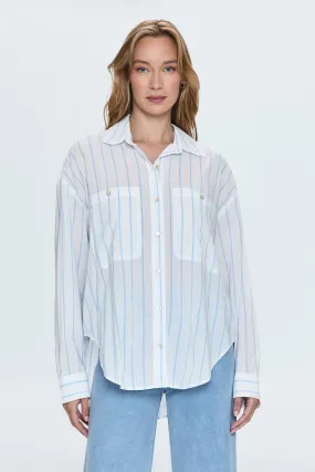 Samantha Shirt - Frost Stripe