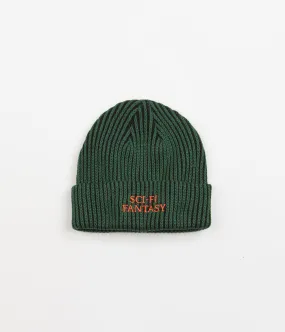 Sci-Fi Fantasy Logo Beanie - Green / Black