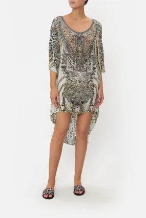 SCOOP BACK HEM DRESS FREE ESPIRITU