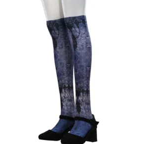 【Sheglit】シェグリット　Ulysses Crystal Over Knee　パープル
　