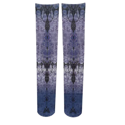 【Sheglit】シェグリット　Ulysses Crystal Over Knee　パープル
　