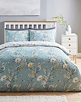 Silk Brocade fabric Icy Blue &amp; Golden Brown 44" wide BRO141[4] available for bulk preorder