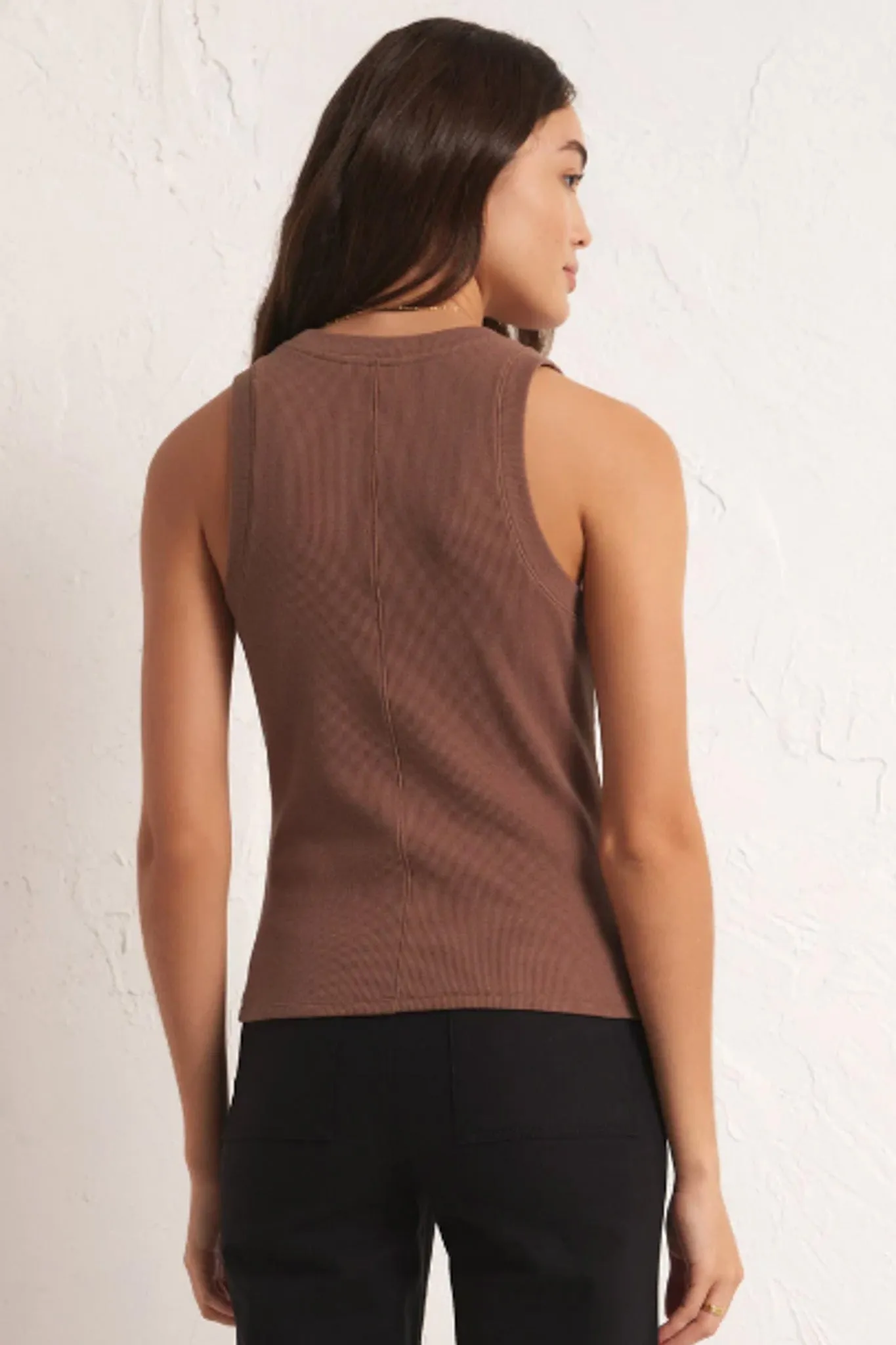 Sirena Rib Tank (Whipped Mocha)