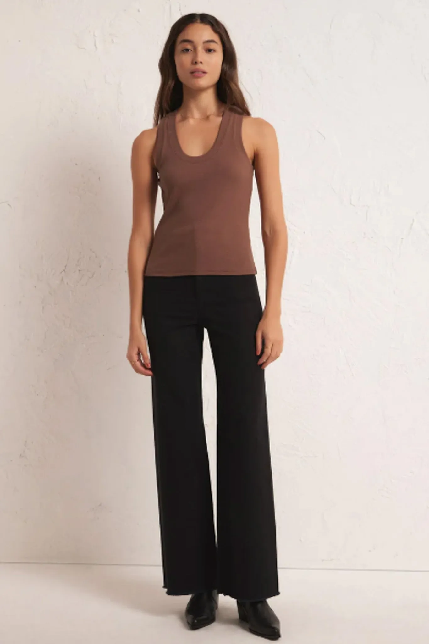 Sirena Rib Tank (Whipped Mocha)