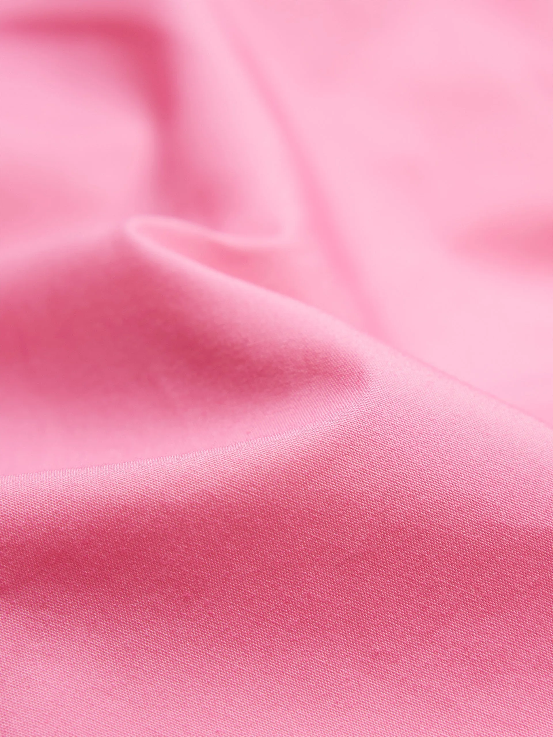 Slanted Placket Shirt Dress