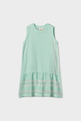 Sleeveless O Neck Dress - Icy Morn