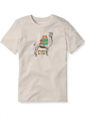 S/S Pack it Out Tee in Natural by nativ
