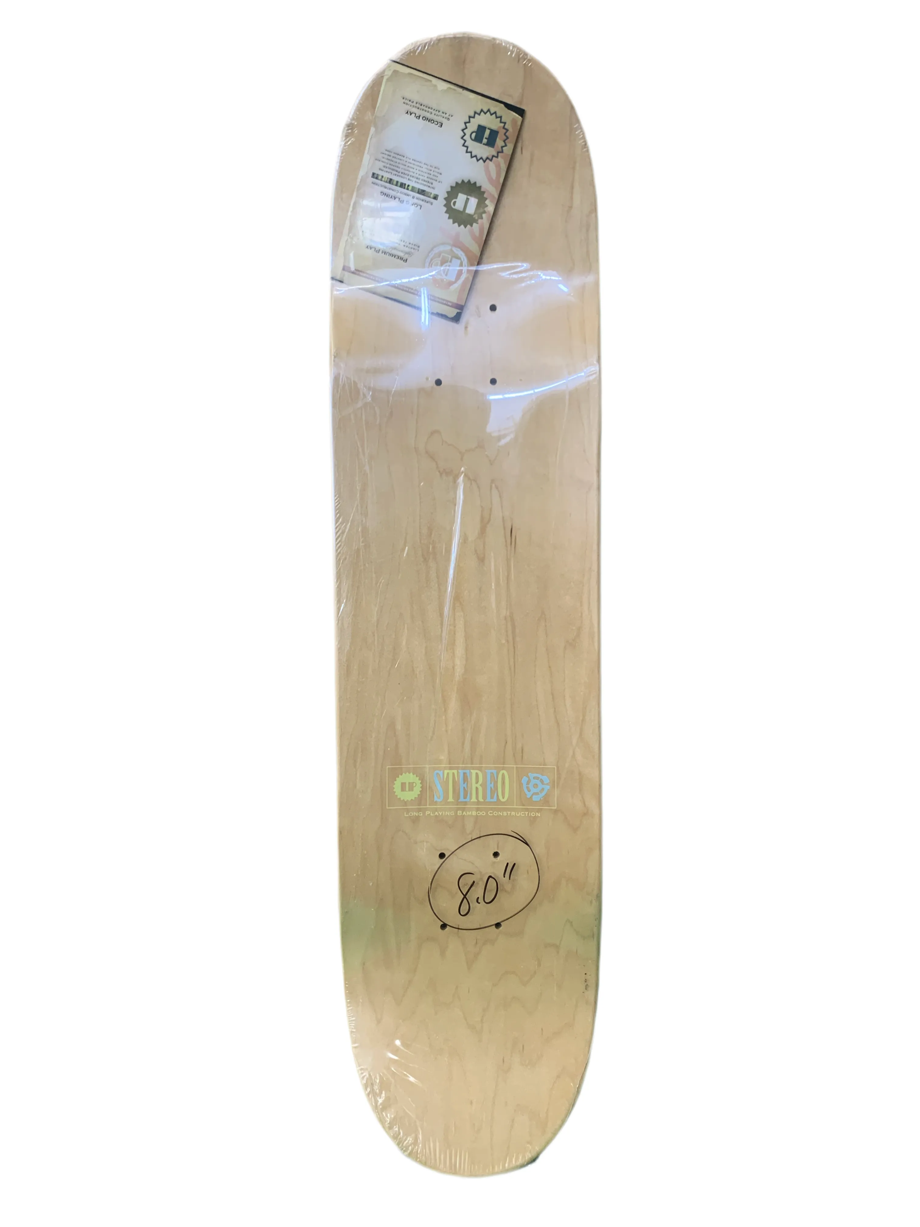 Stereo Clint Peterson Dress Shirt 8" Classic Skateboard Deck
