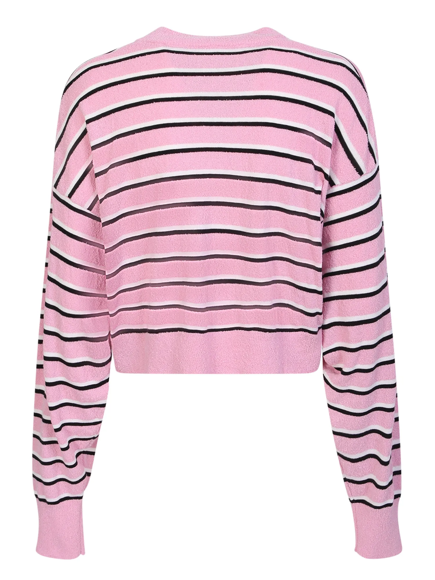 Stripes cropped pullover