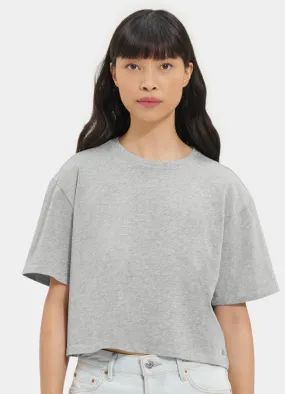 Tana Cropped Tee in Grey Heather by UGG