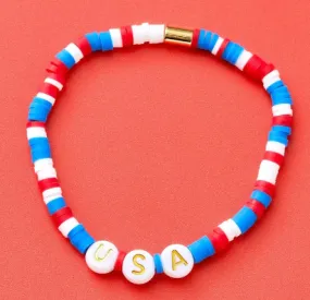 USA Stretch Bracelet