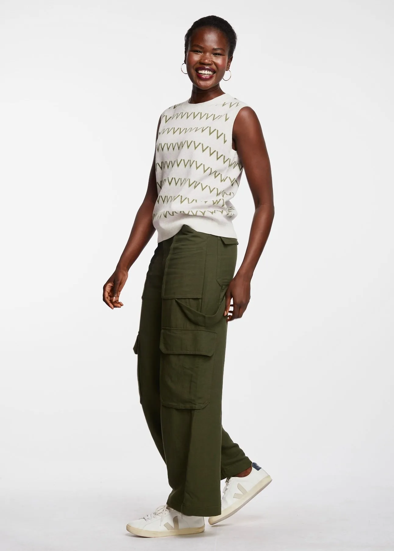 V Pattern Vest