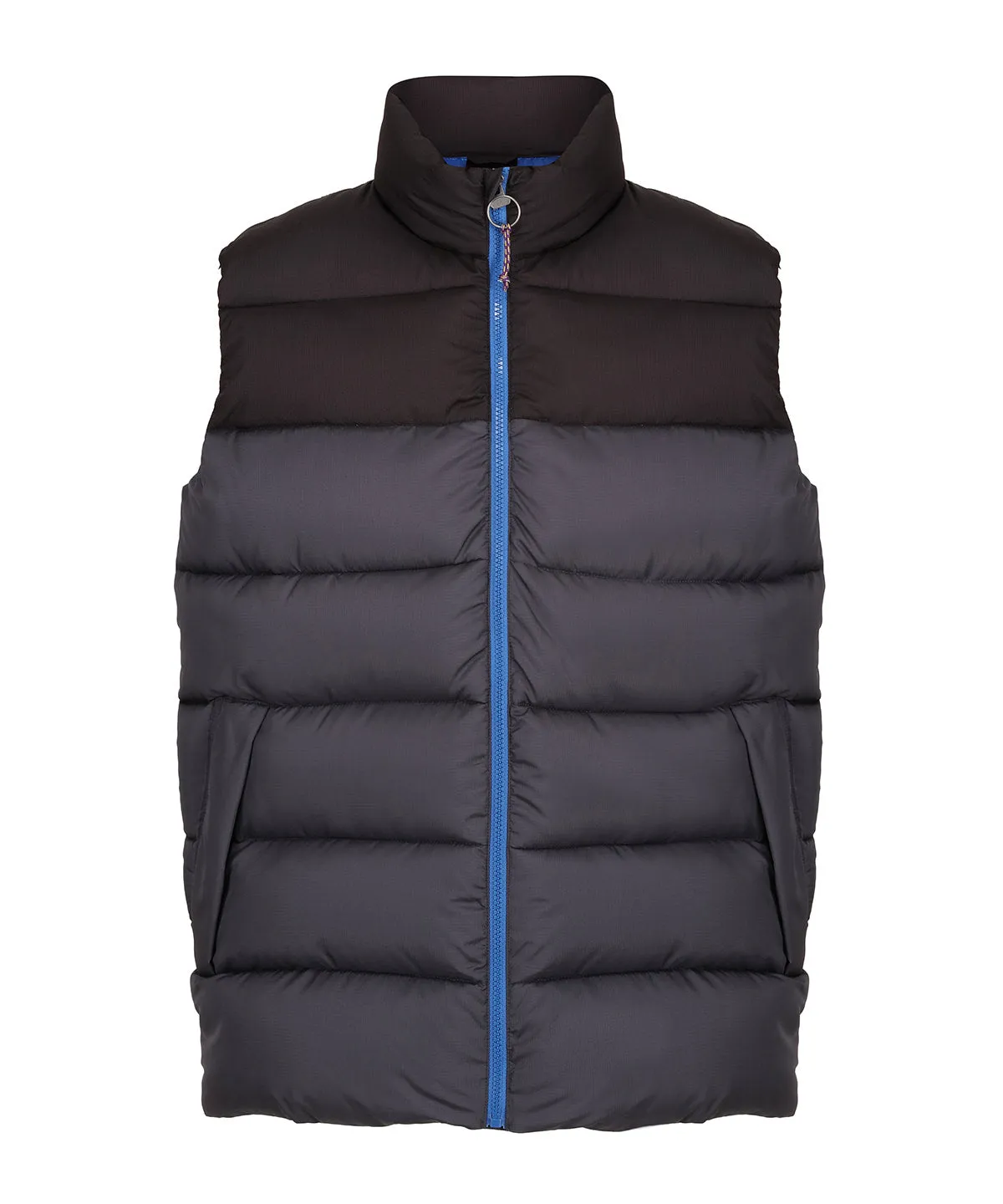 Vintage puffer vest | Seal Grey/Black