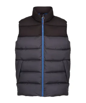 Vintage puffer vest | Seal Grey/Black