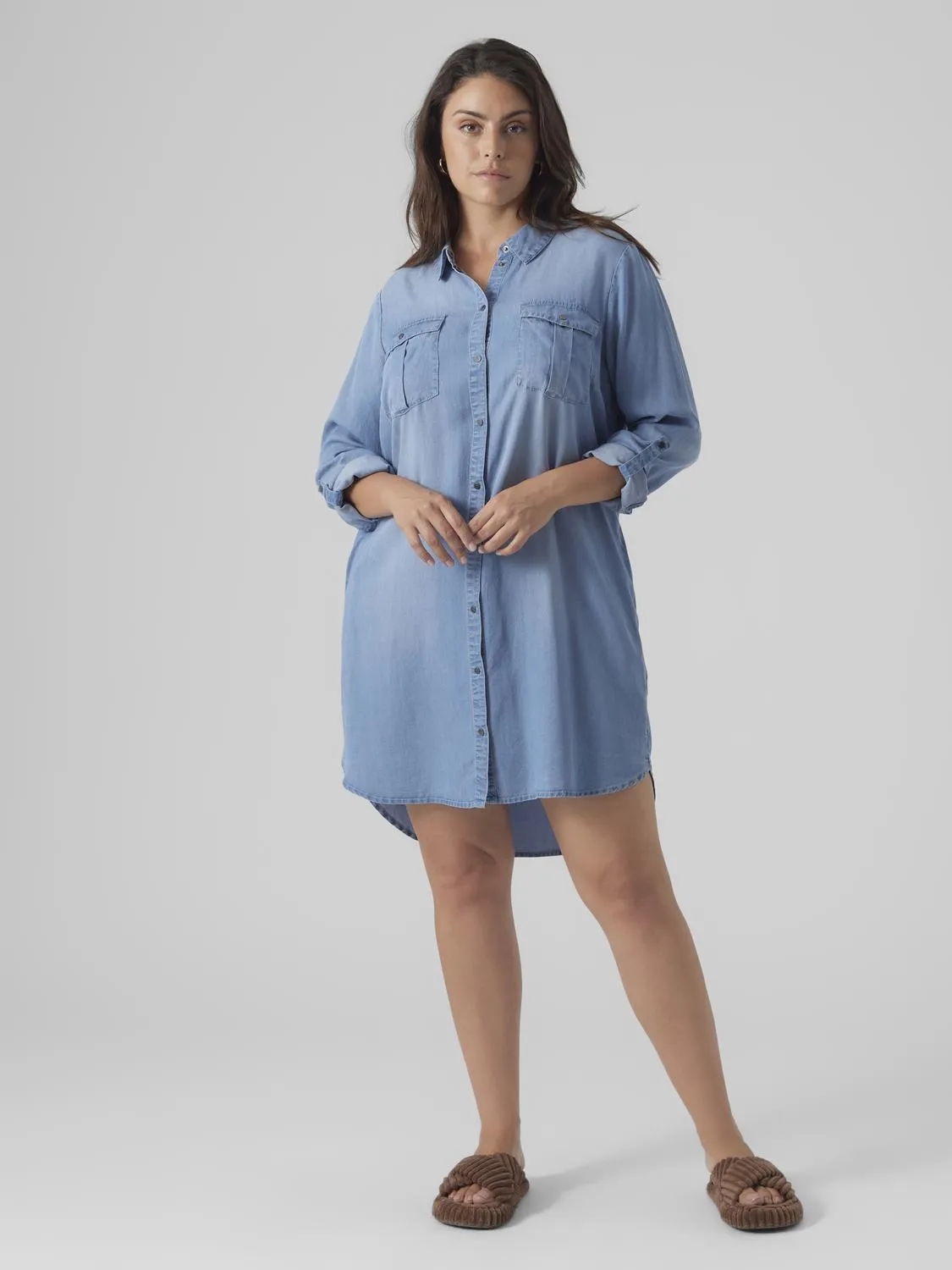VMCSIGGA LS SHORT DRESS MIX GA CUR NOOS