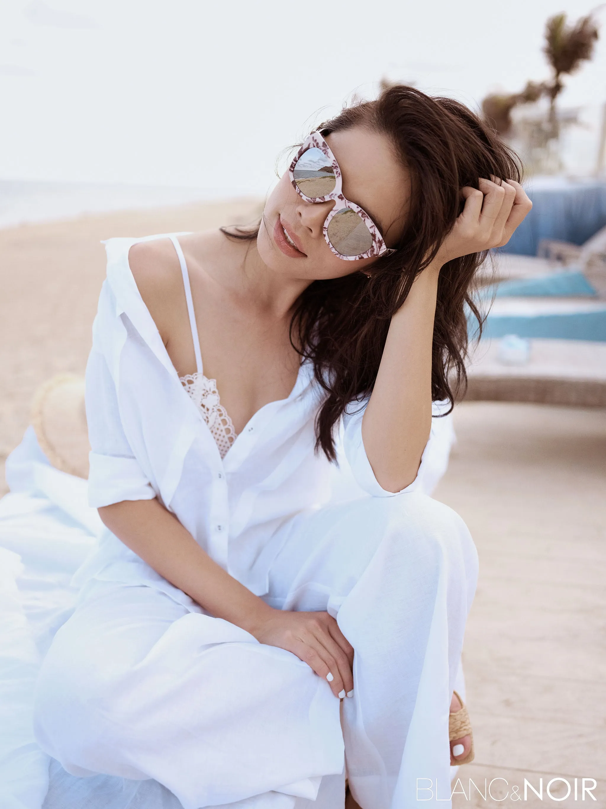 White Linen Shirt