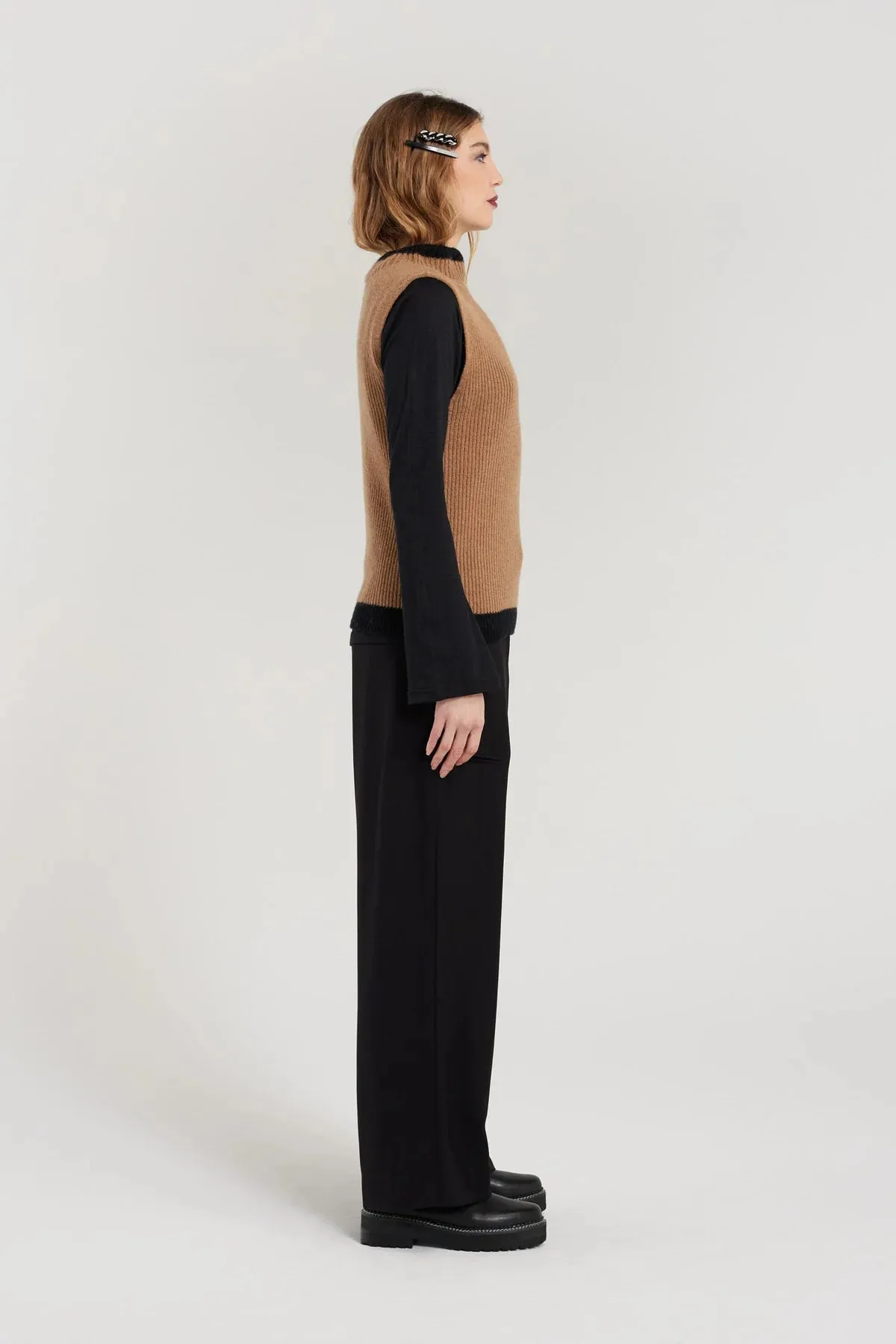 Willa Vest | Camel